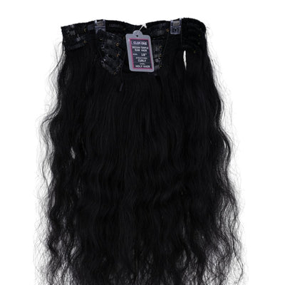 Raw Indian Curly Clip-ins