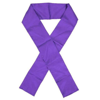 purple edge scarf