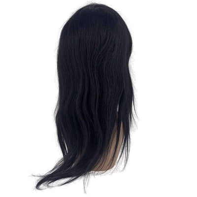 Custom Straight Natural Black Wig