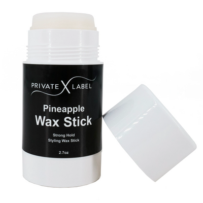 pineapple wax stick with top open